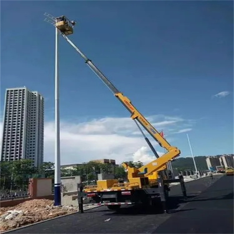 黑水维修路灯的曲臂升降车出租